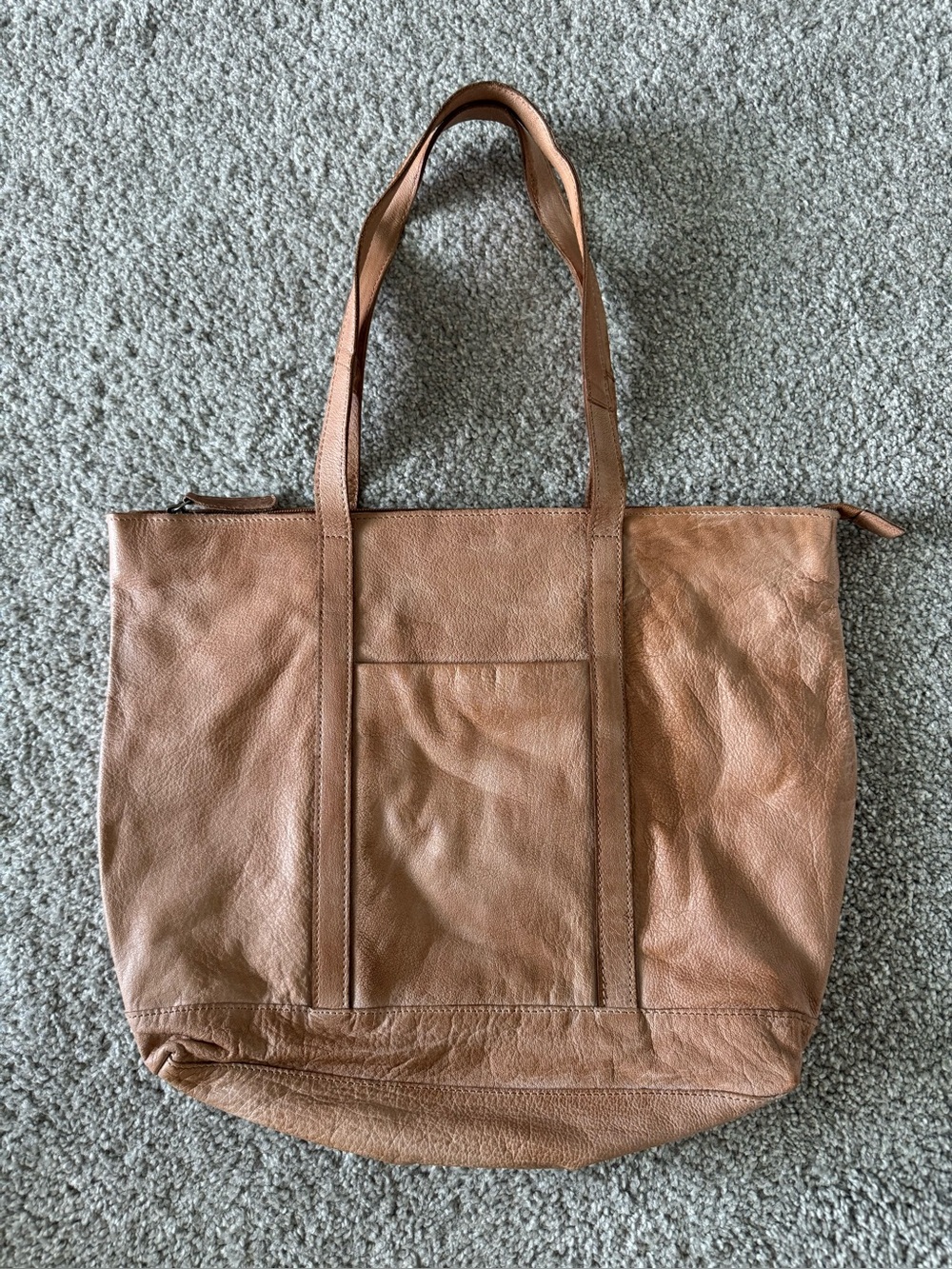 latico Brown Leather Shoulder Tote